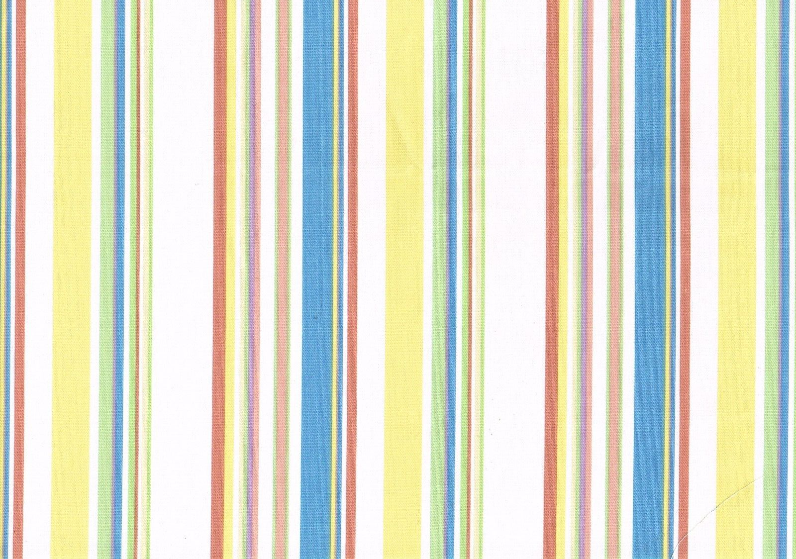 5 Yds Waverly Fabric Sequence Striped   100% Cotton  Drapery Upholstery