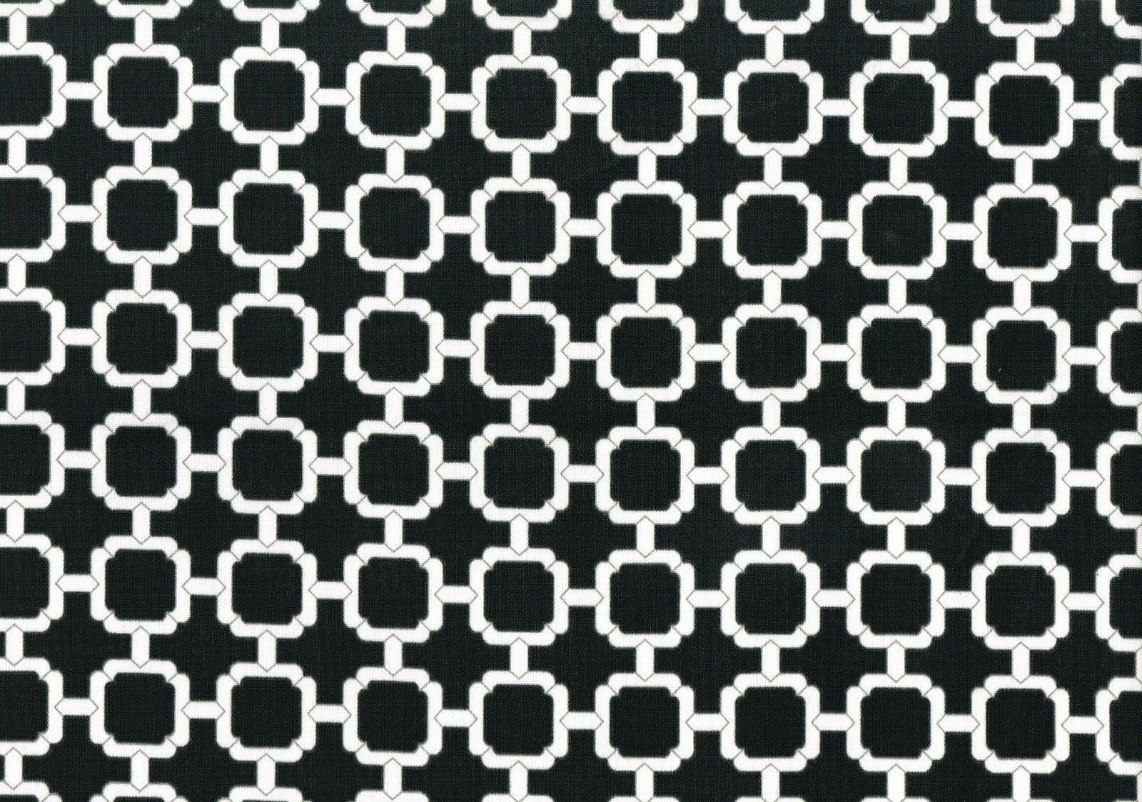 4 Yds  Mill Creek Fabric Hockley Noir   Indoor/Outdoor Drapery  Upholstery  
