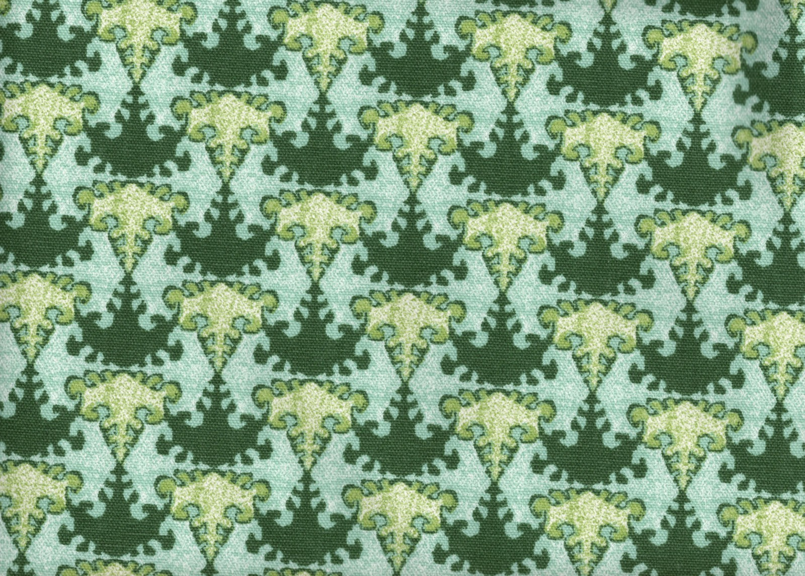 2 Yds Lacefield Fabric  Tessa Cucumber  Cotton Drapery Upholstery