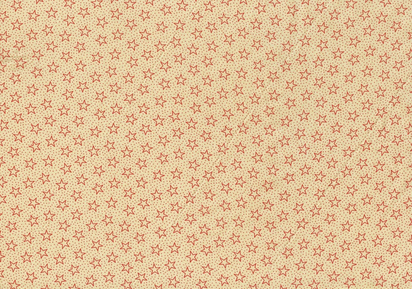 Christmas Fabric Patriotic Small Stars 100% Cotton  Drapery Upholstery