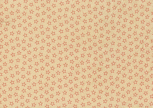 Christmas Fabric Patriotic Small Stars 100% Cotton  Drapery Upholstery