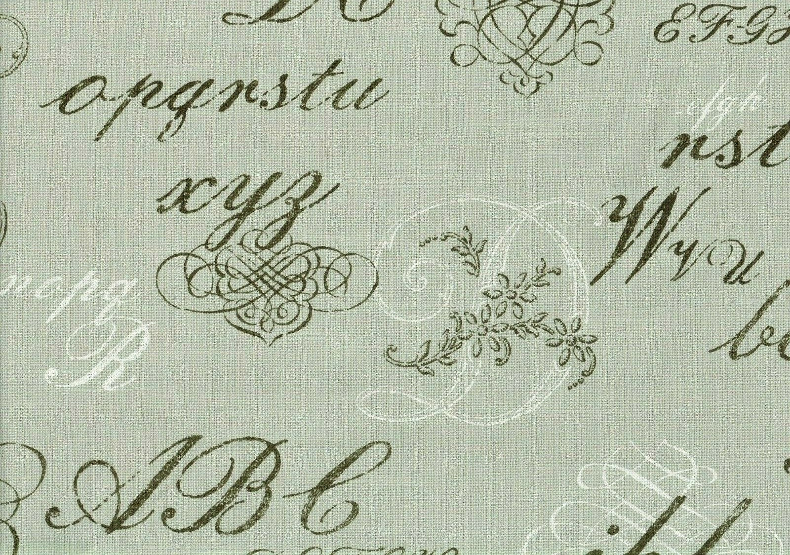 PKaufmann Fabric Monogram Pewter    Drapery Upholstery 