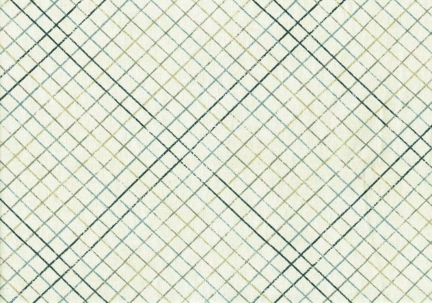 5 Yds Magnolia Home Fabric Brown Navy Blue Cotton Print  Drapery Upholstery 
