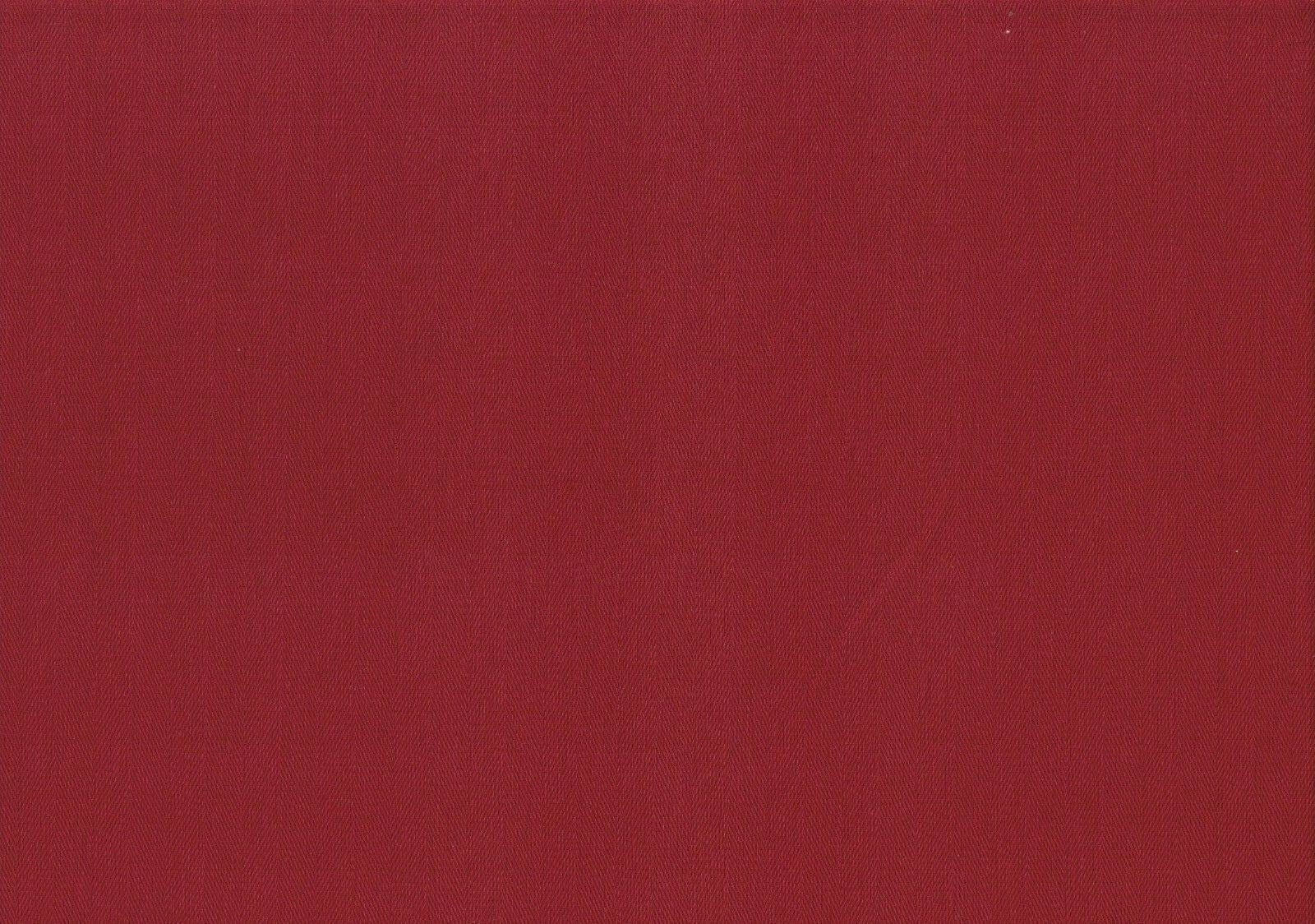 Robert Allen Fabric Herringbone Raspberry Cotton   Drapery  Upholstery 