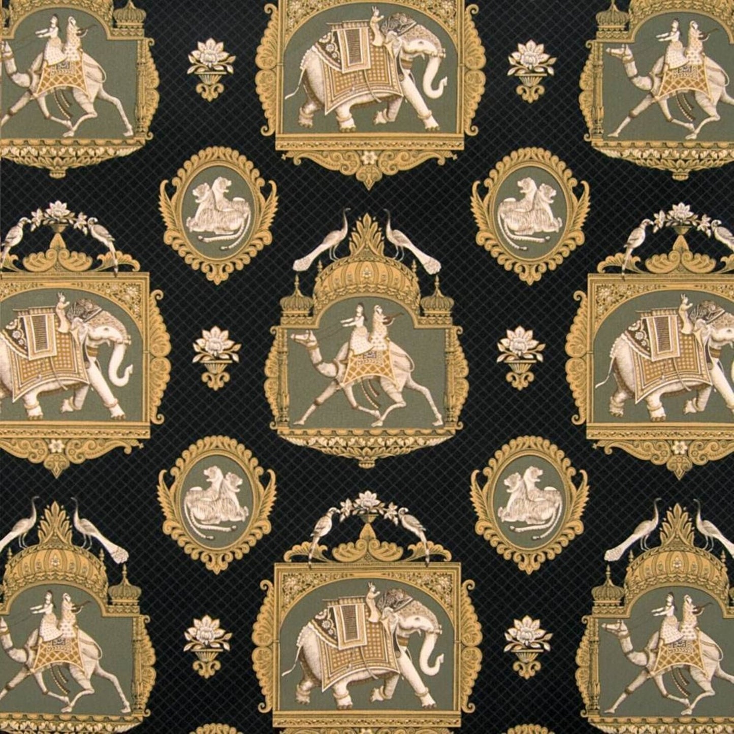 Waverly Fabric Arabian Nights Cotton Drapery Upholstery
