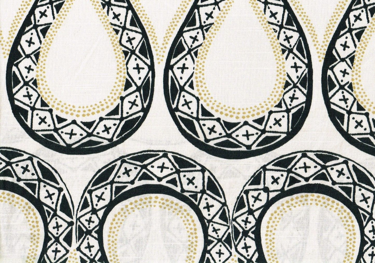Genevieve Gorder Fabric Sexy Serpentine  Cotton Drapery Upholstery