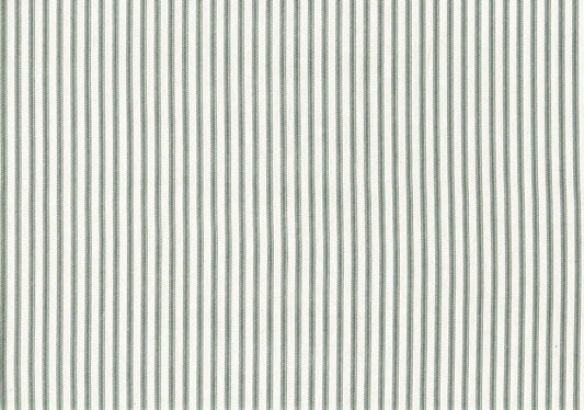 3 Yds Designer Fabric Gray  Stripe Cotton  Print   Drapery Upholstery 
