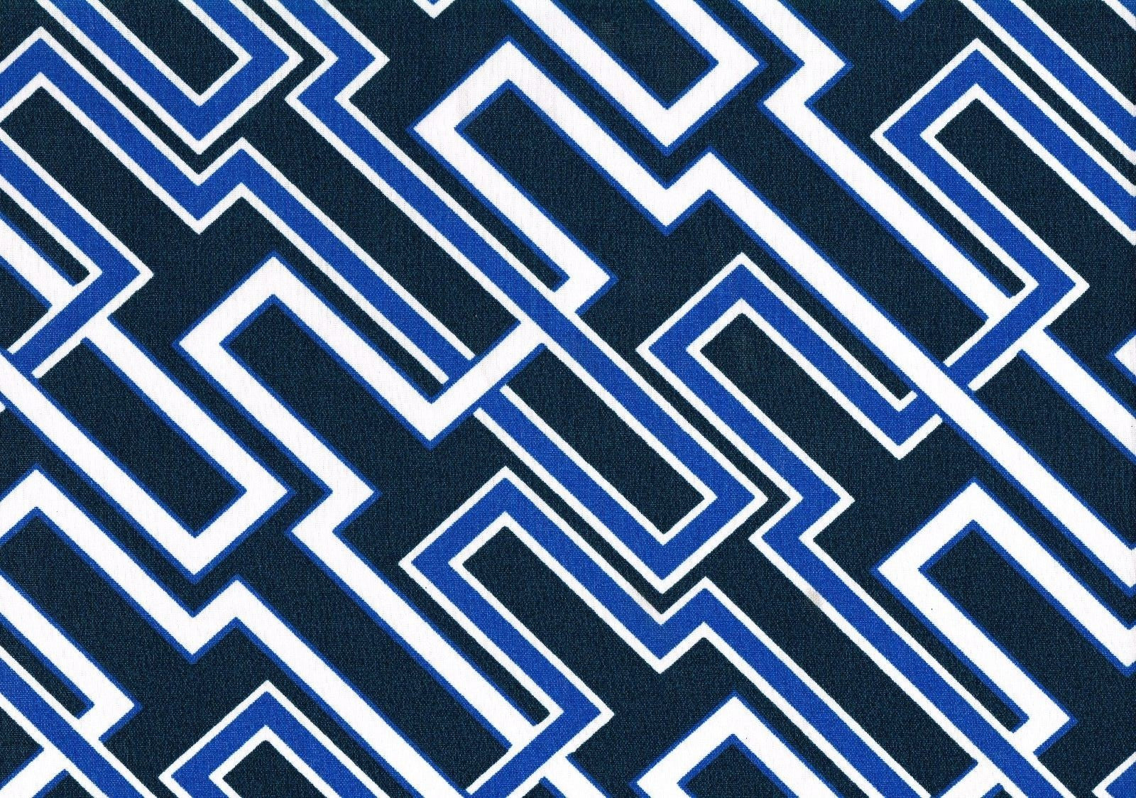 Premier Prints Jasper Cabolt Blue Off White  Outdoor Drapery Upholstery 