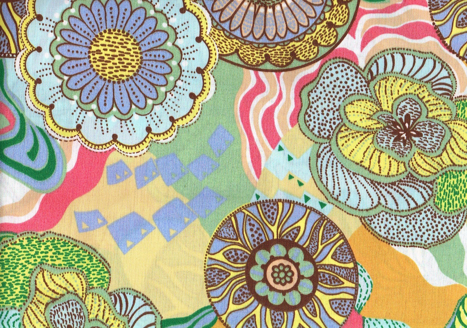 Designer Fabric Yellow Pink Blue Burgundy  Indoor/Outdoor   Drapery Upholstery