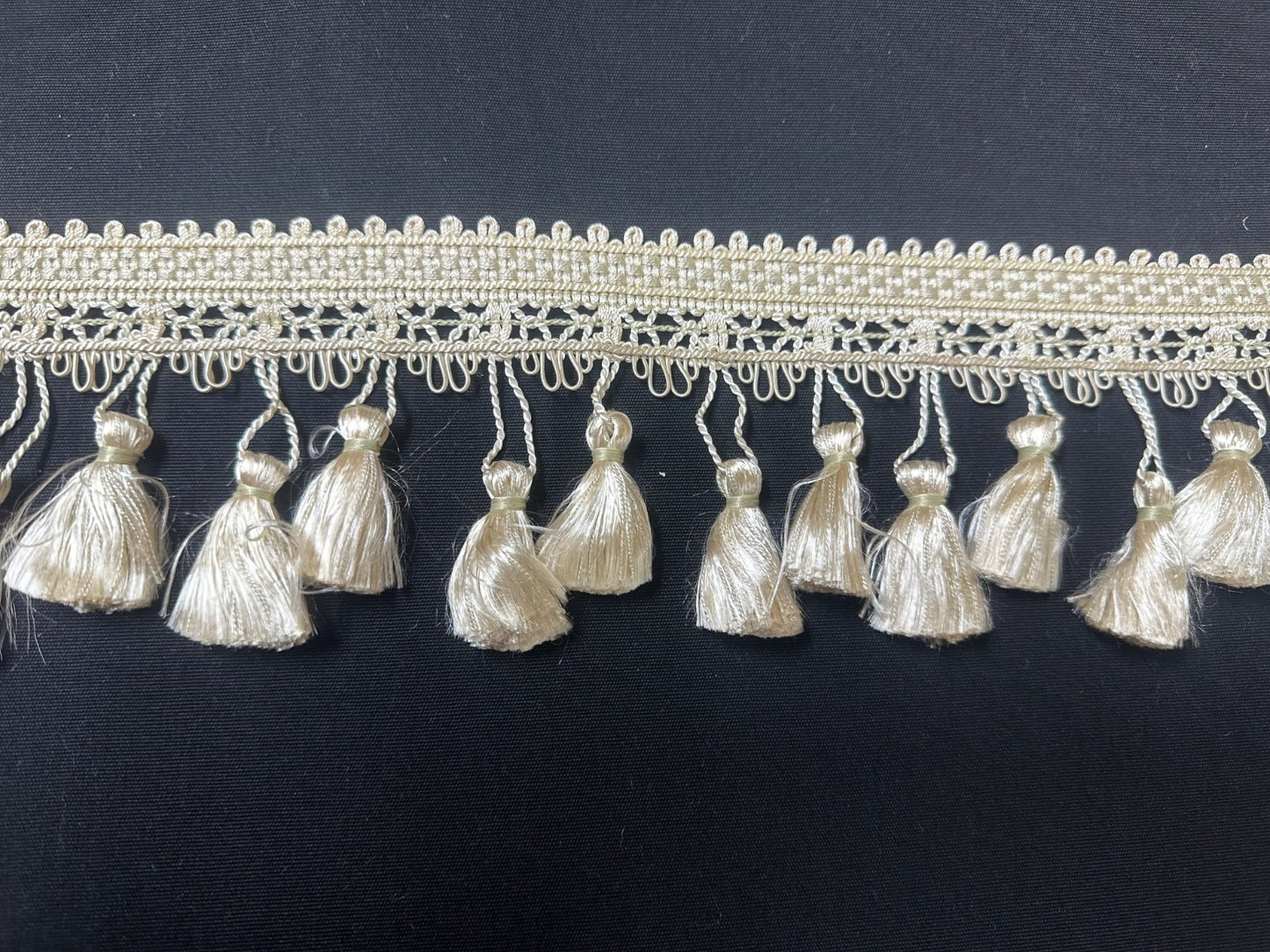 Classical Elements Trim 3.75" Tassel Fringe Cream RM100/14