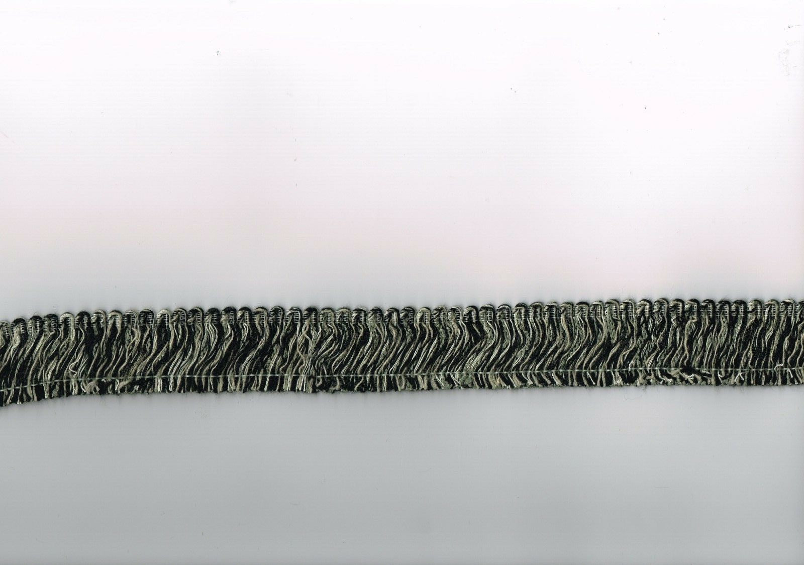 Phoenix Trim Trinket   Fringe Black Slate     1.75"  Wide 