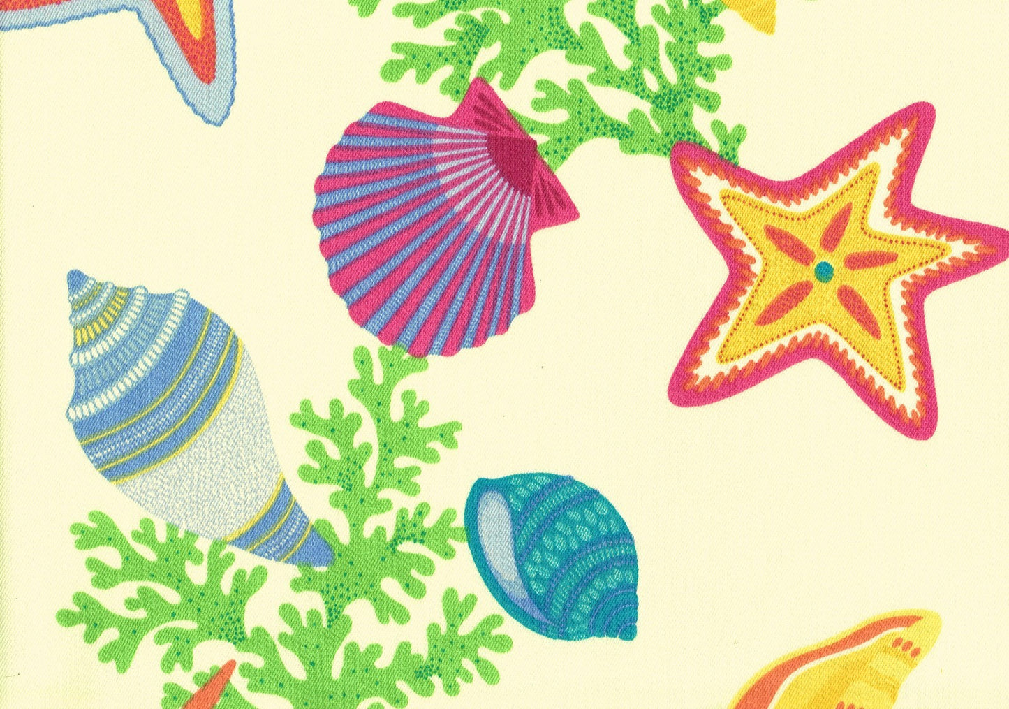 Robert Allen Fabric Beach Bongo Multi Indoor/Outdoor Drapery Upholstery