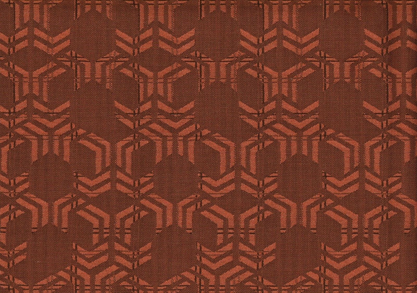 PKaufmann Fabric Rank N File Tepracotta Drapery Upholstery 