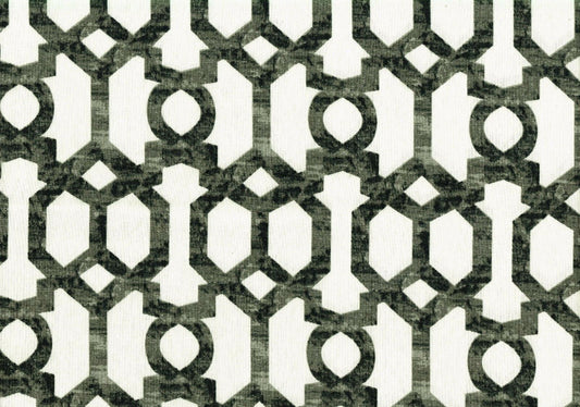 4 Yds Mill Creek Fabric Widegren Noir   Cotton Drapery Upholstery 