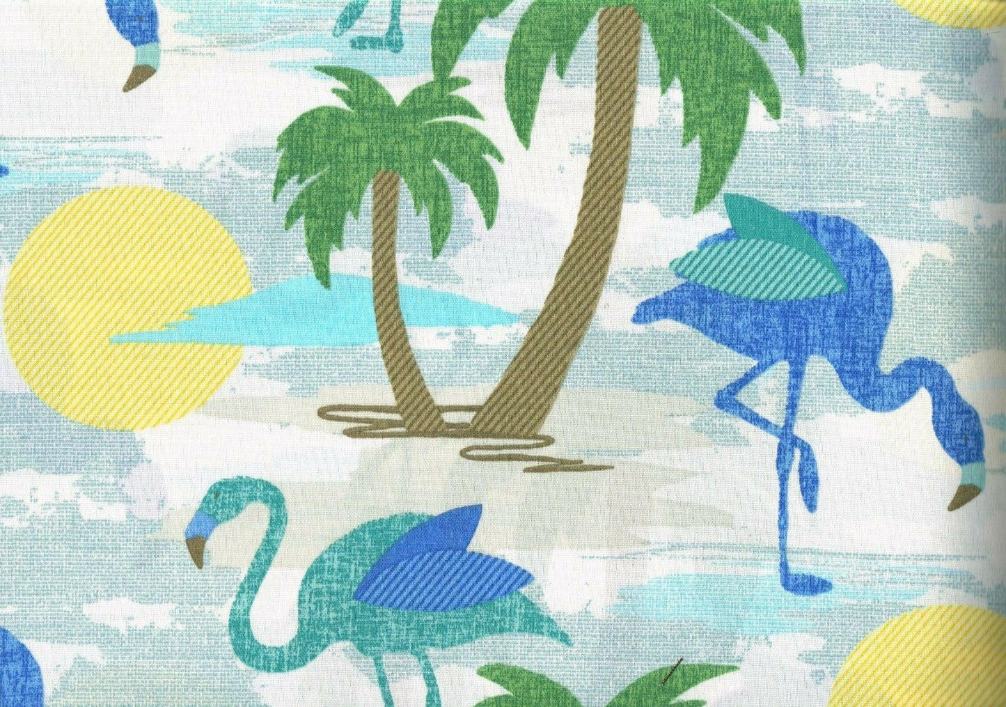 6.25Yds Mill Creek Fabric  Flamingo Multi Indoor/Outdoor Drapery Upholstery 