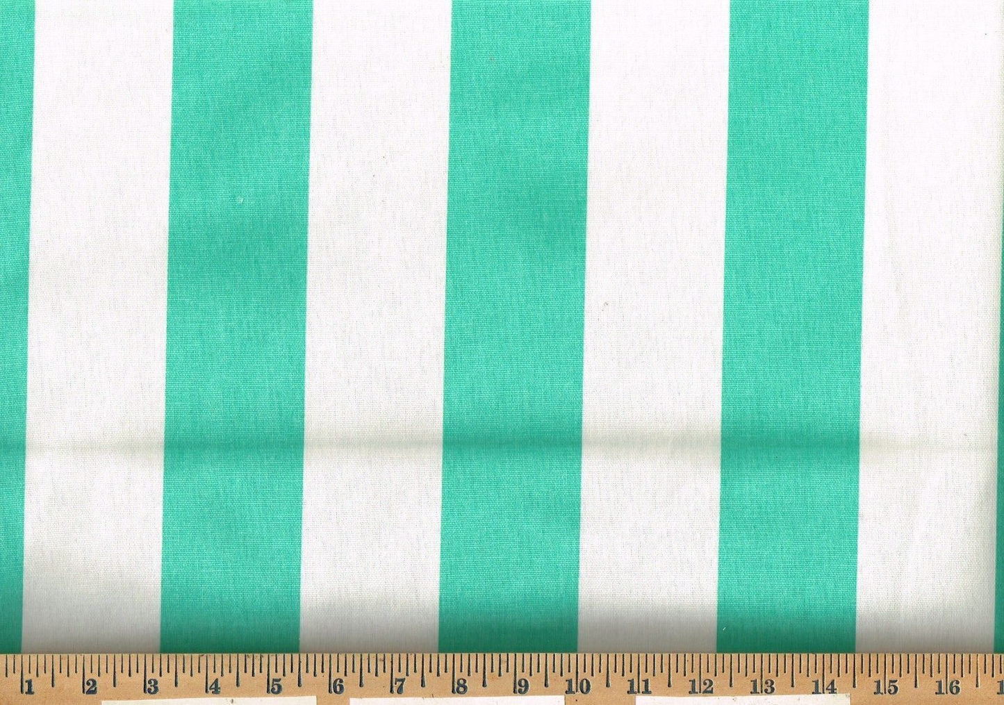 6 Yds Mill Creek Fabric  RW Finnigan Green White Indoor/Outdoor Upholstery