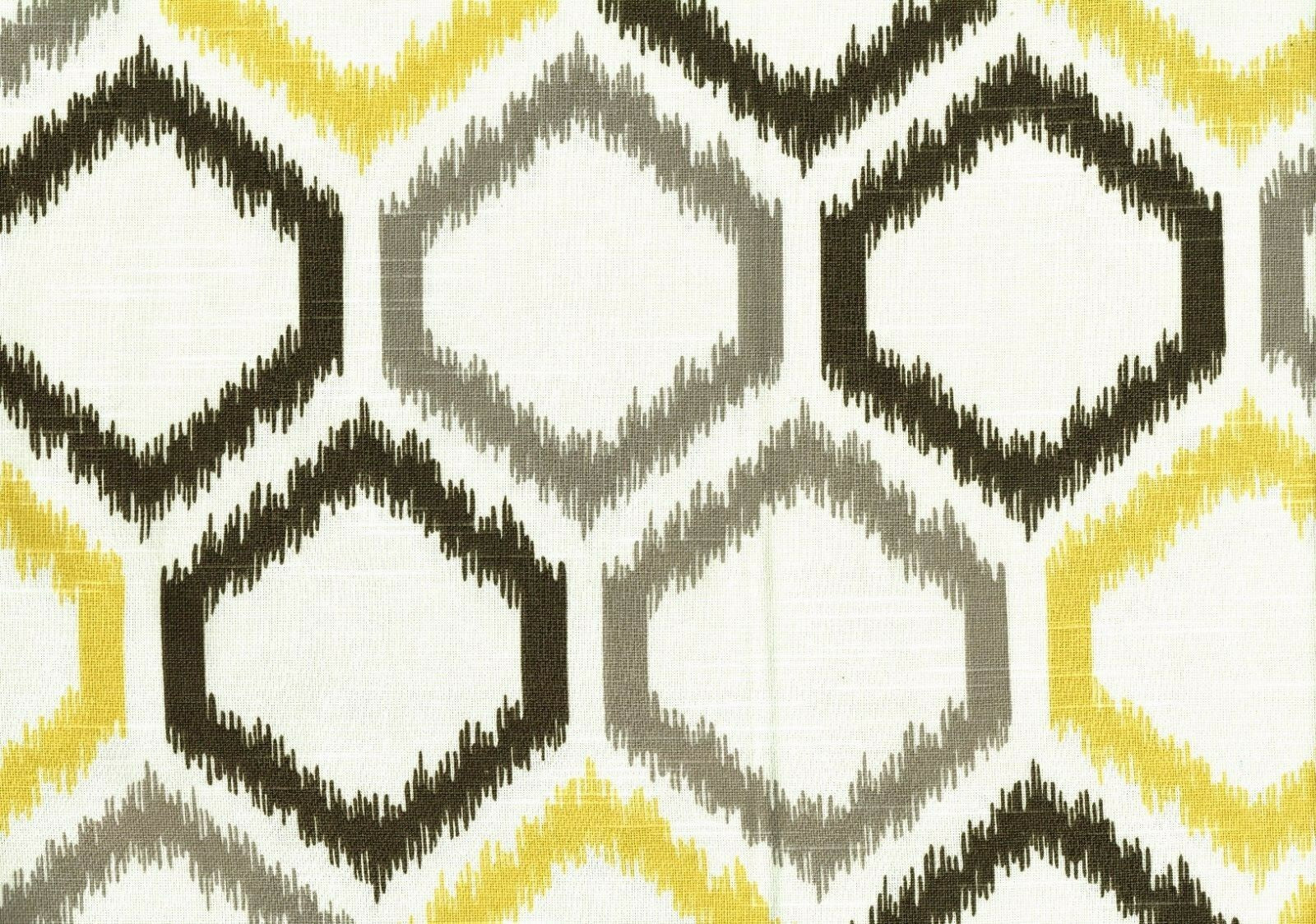 5 Yards Robert Allen Fabric Dwell Studio Trellis Citrine Drapery Upholstery  