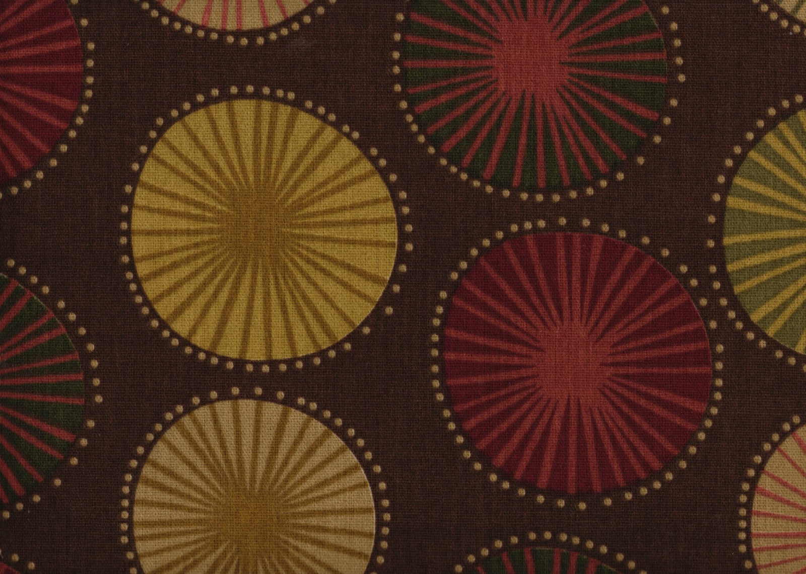 7 Yds Richloom Fabric Brown Gold Burgundy   Indoor/Outdoor Drapery Upholstery
