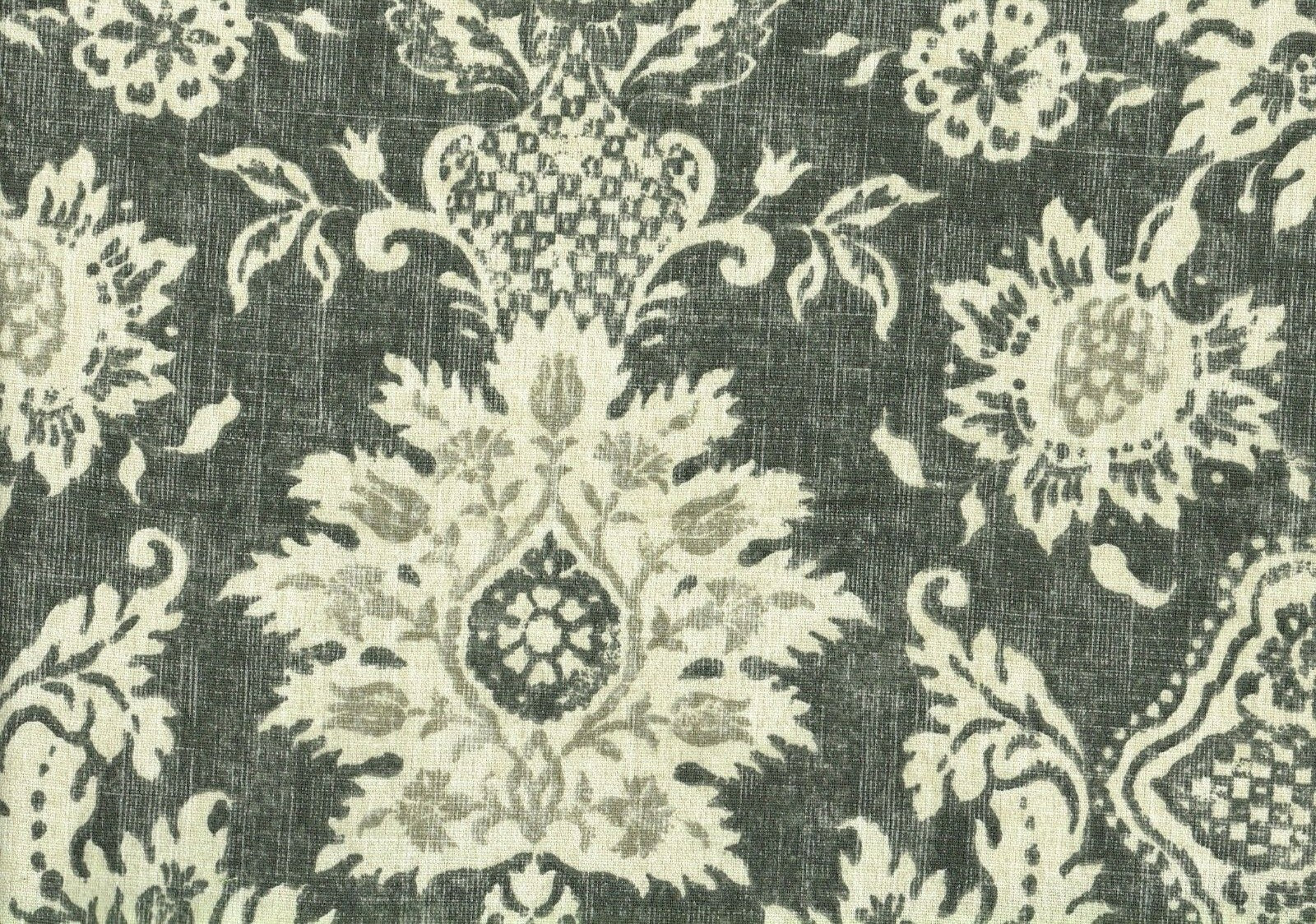  Magnolia Home Fabric Belmont Metal  Cotton Duck   Drapery Upholstery 
