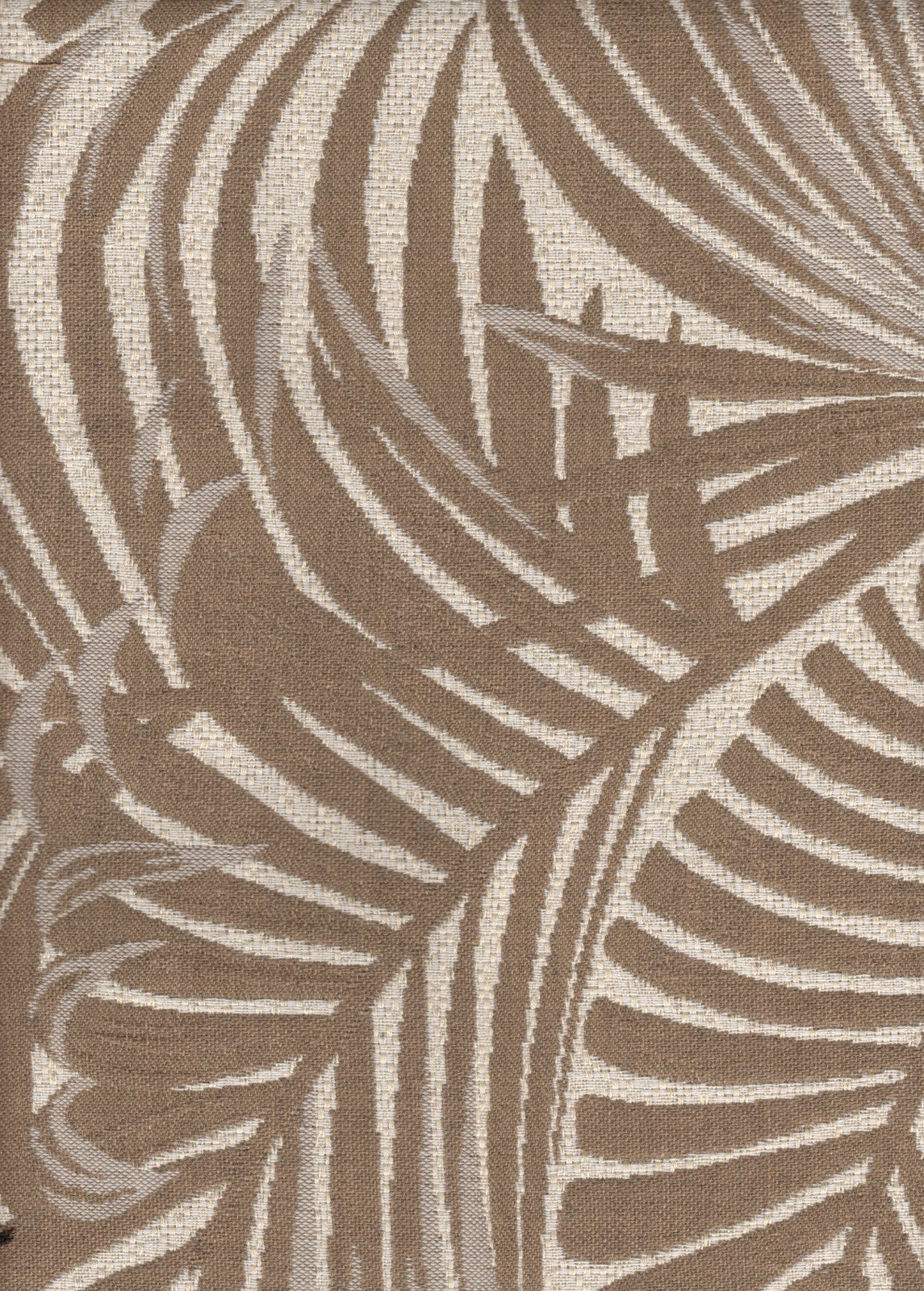 Sunbrella Fabric Shaded Palm  Acrylic Drapery  Upholstery