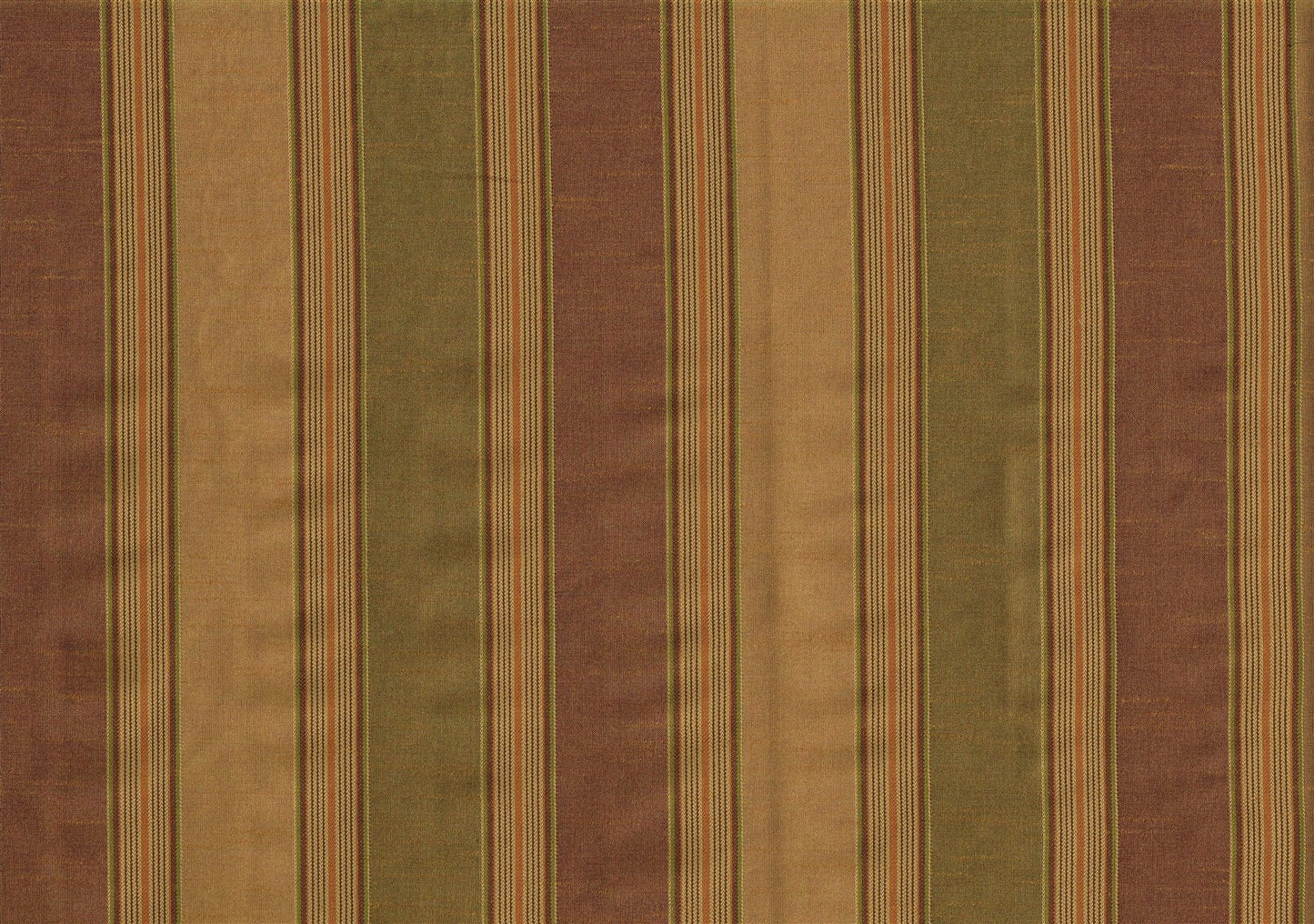 3.25 Yds  Robert Allen Fabrics Fleming Road Caramel Striped Drapery  Upholstery 