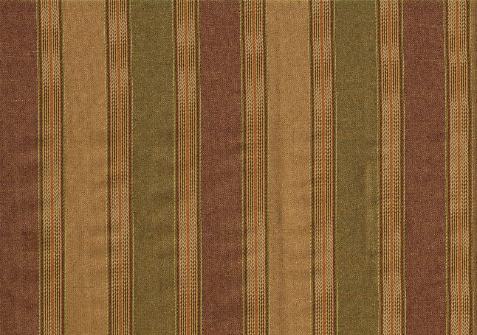 3.25 Yds  Robert Allen Fabrics Fleming Road Caramel Striped Drapery  Upholstery 