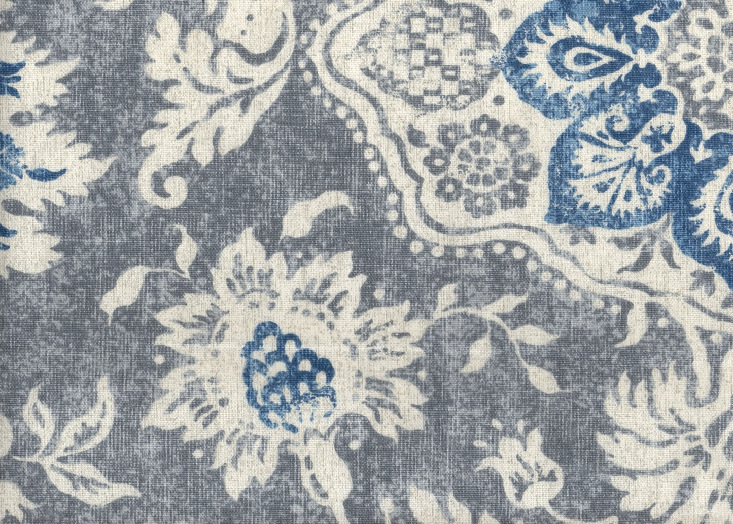 6 Yds  Magnolia Home Fabric Belmont Admiral Cotton Duck   Drapery Upholstery