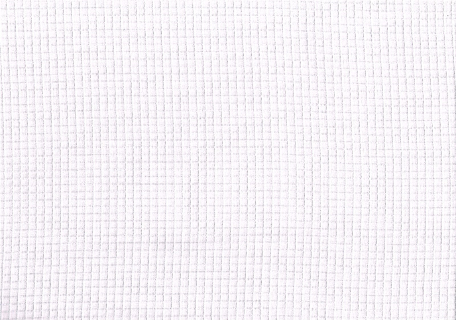 Robert Allen Fabric White Waffle Weave Cotton Drapery  Upholstery 