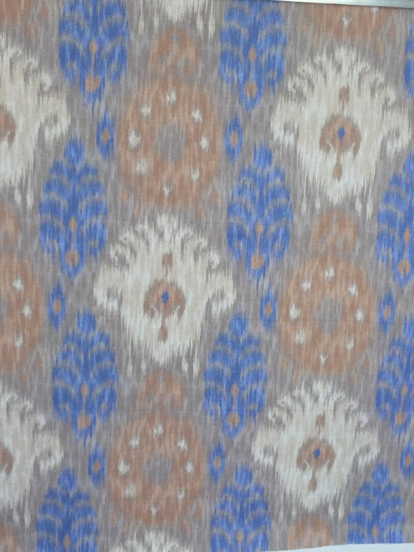 Home Accent Fabric caravan Linen  Cotton Duck  Print  Drapery Upholstery 