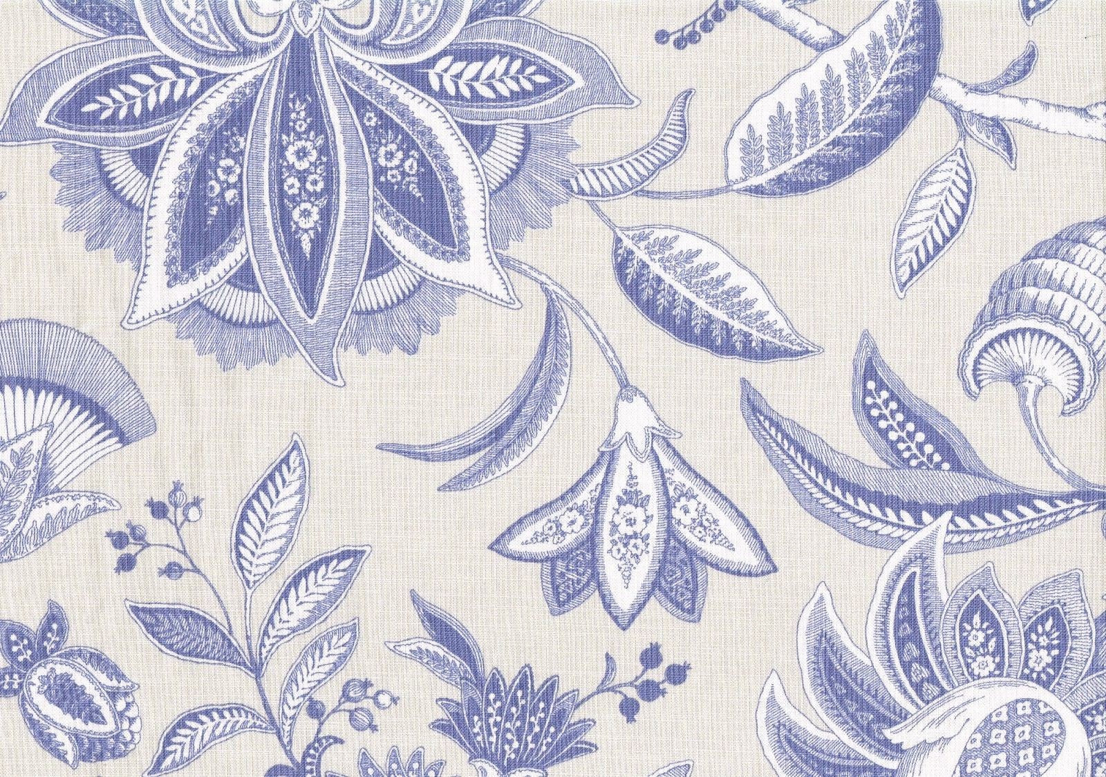 Waverly Fabric Field of Dreams Mist Sand Lavender Cotton    Drapery Upholstery  