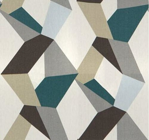 6 Yards Kravet Fabric Urbantwist  Teal Linen Drapery Upholstery