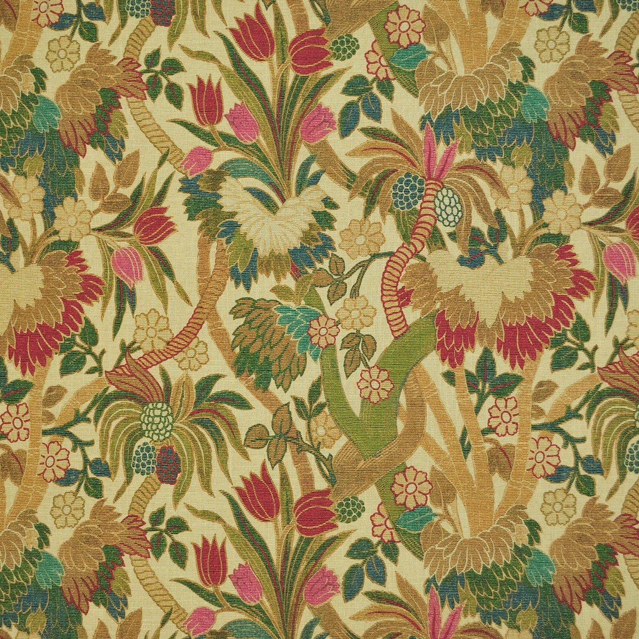 P/K Lifestyles Fabric Ines Teaberry Drapery Upholstery