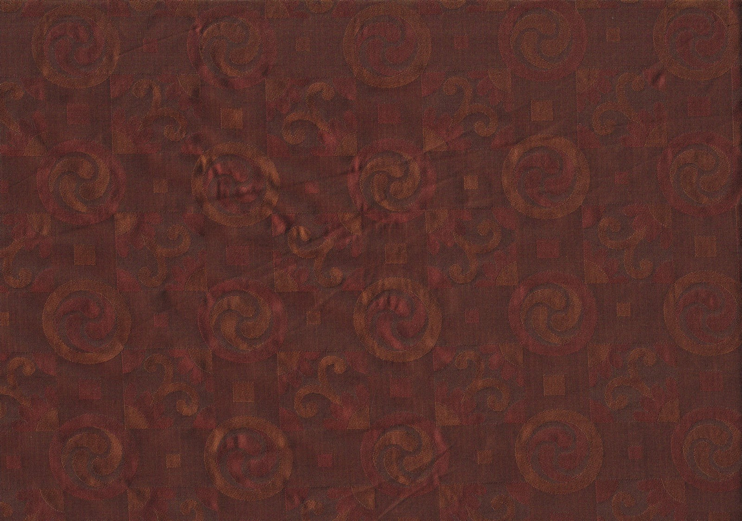 Robert Allen Fabric Chelsea Dream Plum Scroll Drapery Upholstery  