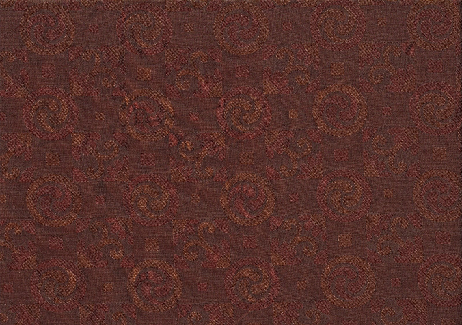 Robert Allen Fabric Chelsea Dream Plum Scroll Drapery Upholstery  