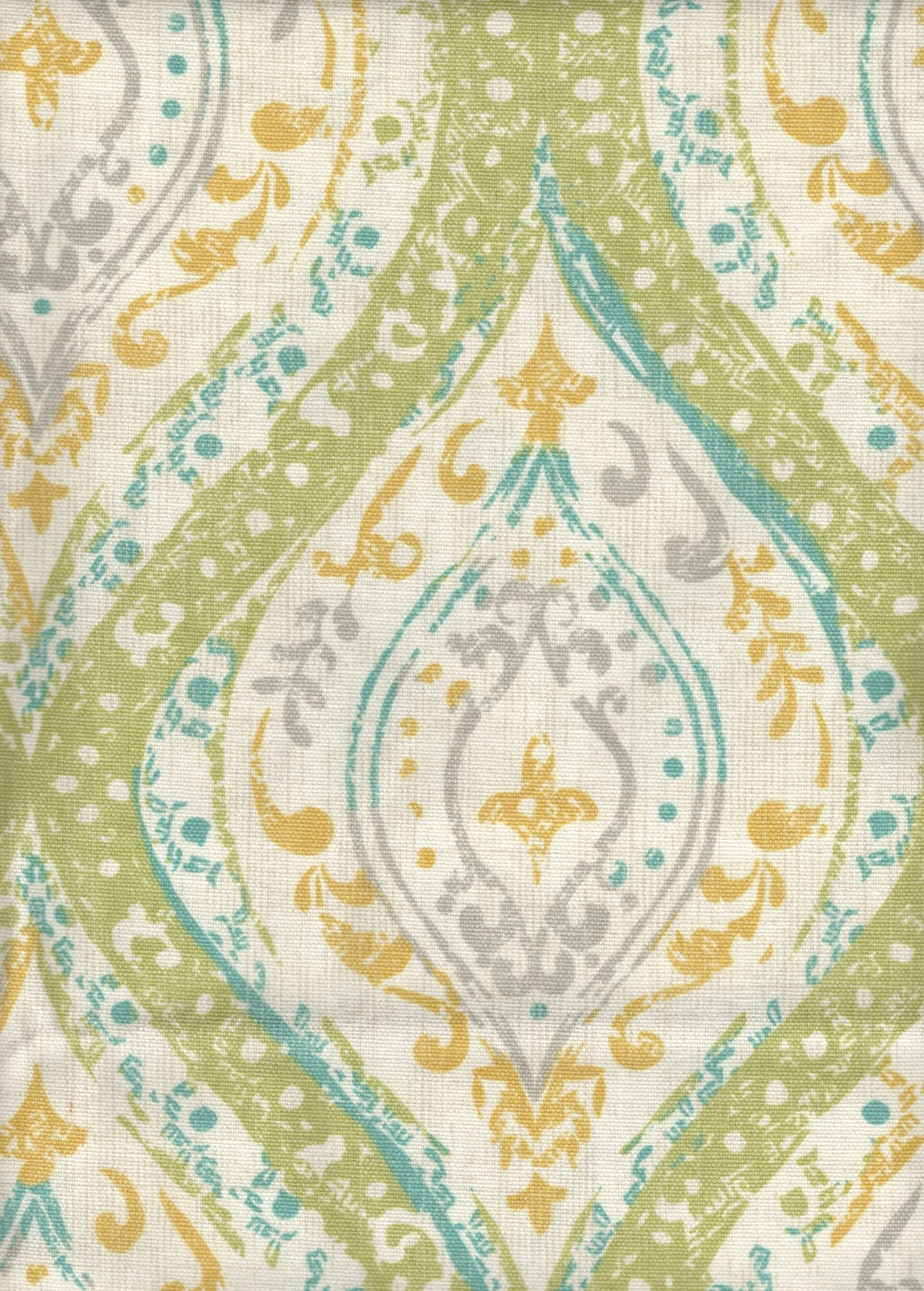 3.5 Yds Covington Fabric Ariana Meadow  Cotton Drapery Upholstery