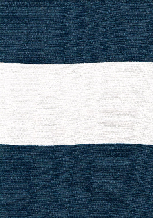 Lacefield Fabric  Southampton Admiral  Stripe Cotton Drapery Upholstery