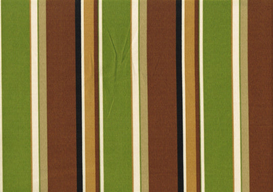Richloom Fabric Martindale Stripe Maple Outdoor Stripe Drapery Upholstery 