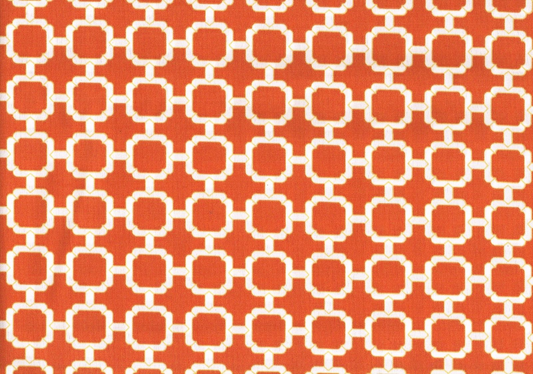 6 Yds  Mill Creek Fabric Hockley Orange    Indoor/Outdoor Drapery  Upholstery