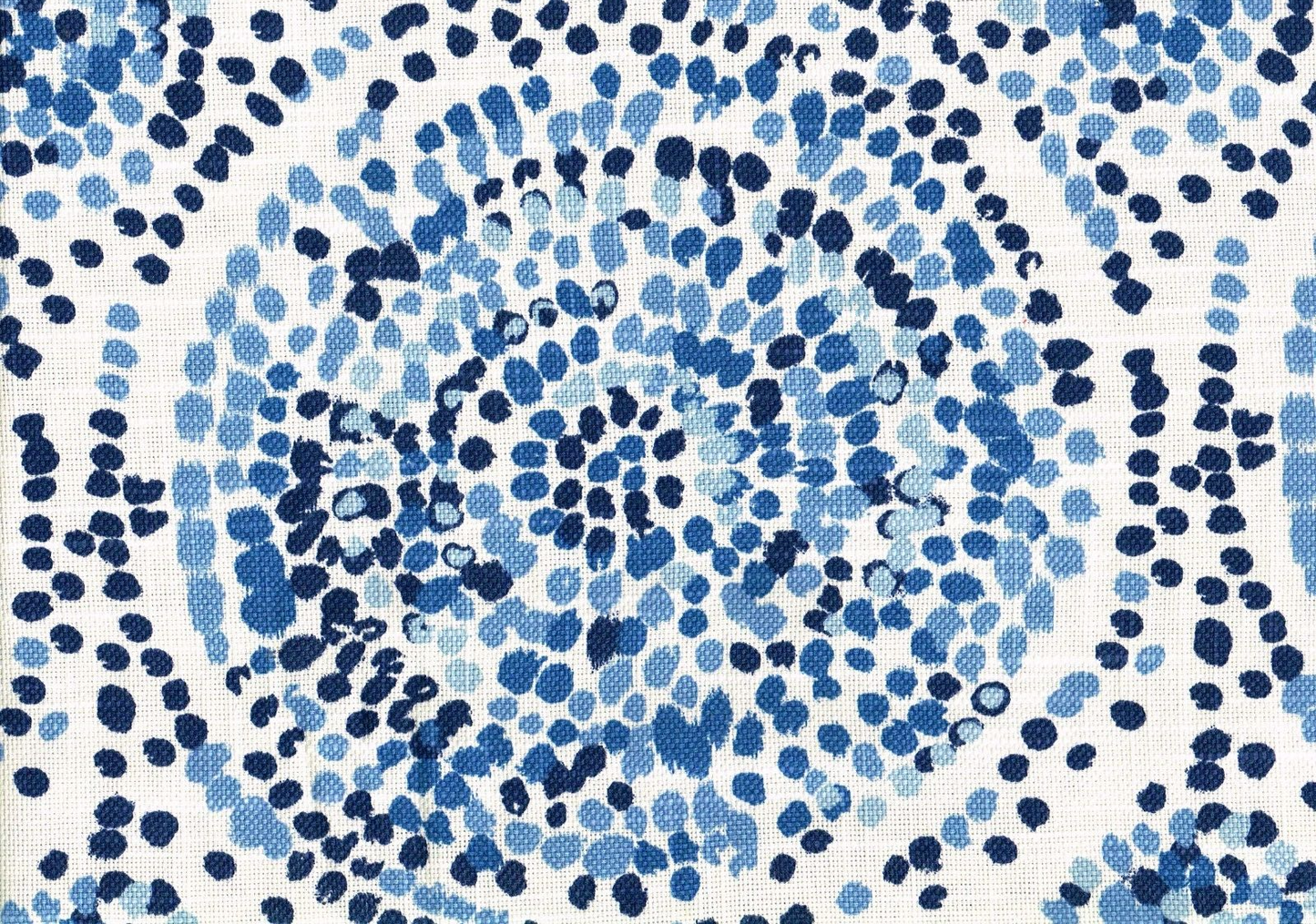 5 Yds  Robert Allen Fabric Duralee Glimpse Blue  Cotton  Drapery Upholstery