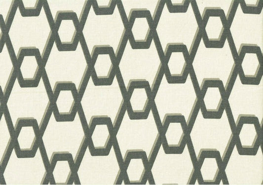  Magnolia Home Fabric Rhythm Slate  Cotton Print  Drapery Upholstery 