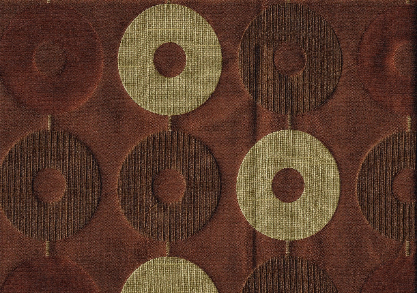 Robert Allen Nu Innovation Sedona Cinnamon Gold Brown  Drapery Upholstery 