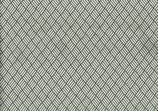 3..75 Yd Cowtan Tout Fabric Amalfi  Ebene U Black White Polypropylene Upholstery