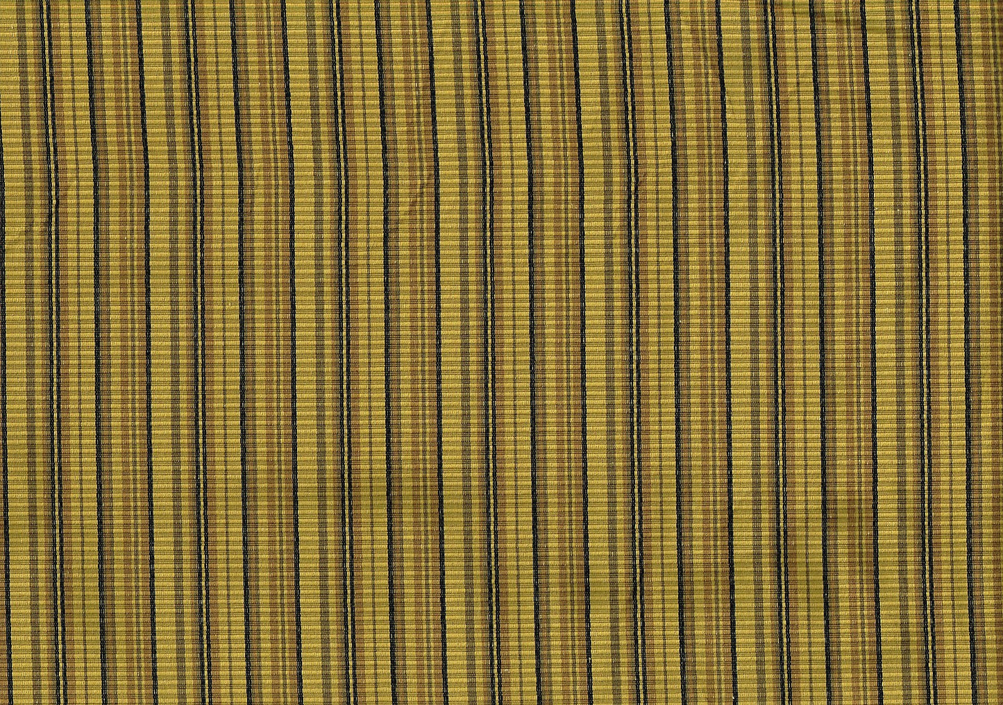 5 Yards  Waverly Fabric  Oakville Stripe Gold Brown  Drapery Upholstery 