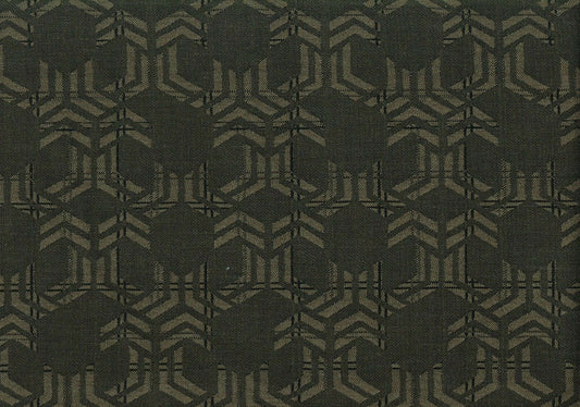 PKaufmann Fabric Rank N File Walnut Drapery Upholstery 