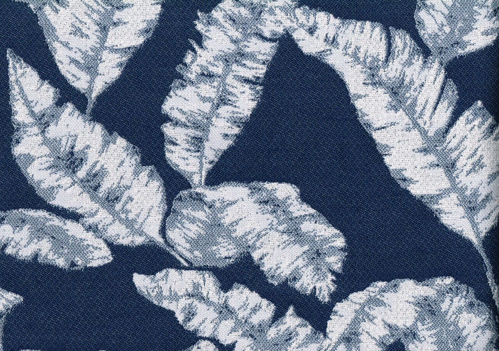3.50 Yds Sunbrella Fabric Navy Off White 100% Solution Dyed Acrylic Upholstery