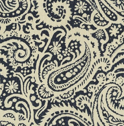 5 Yards Kravet Fabric Echo Arta Indigo  Linen Drapery Upholstery