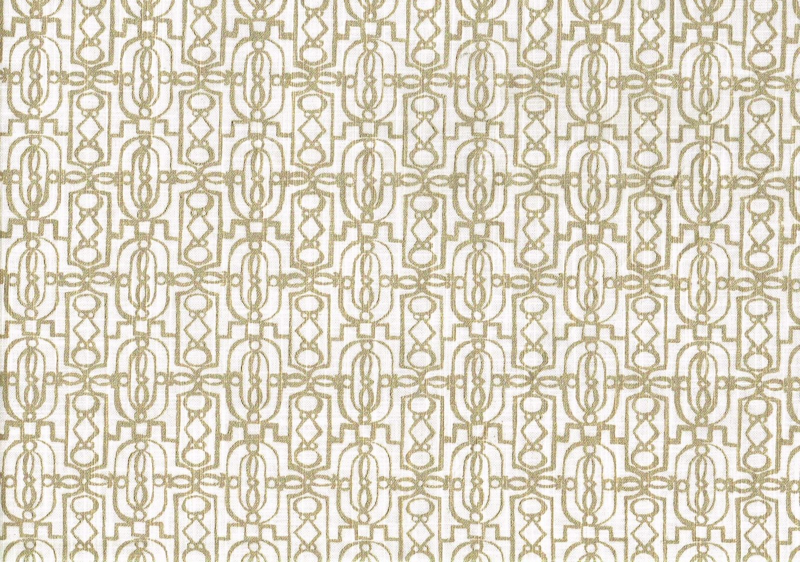 3 yds Lacefield Fabric Lucia Green   Cotton Drapery Upholstery