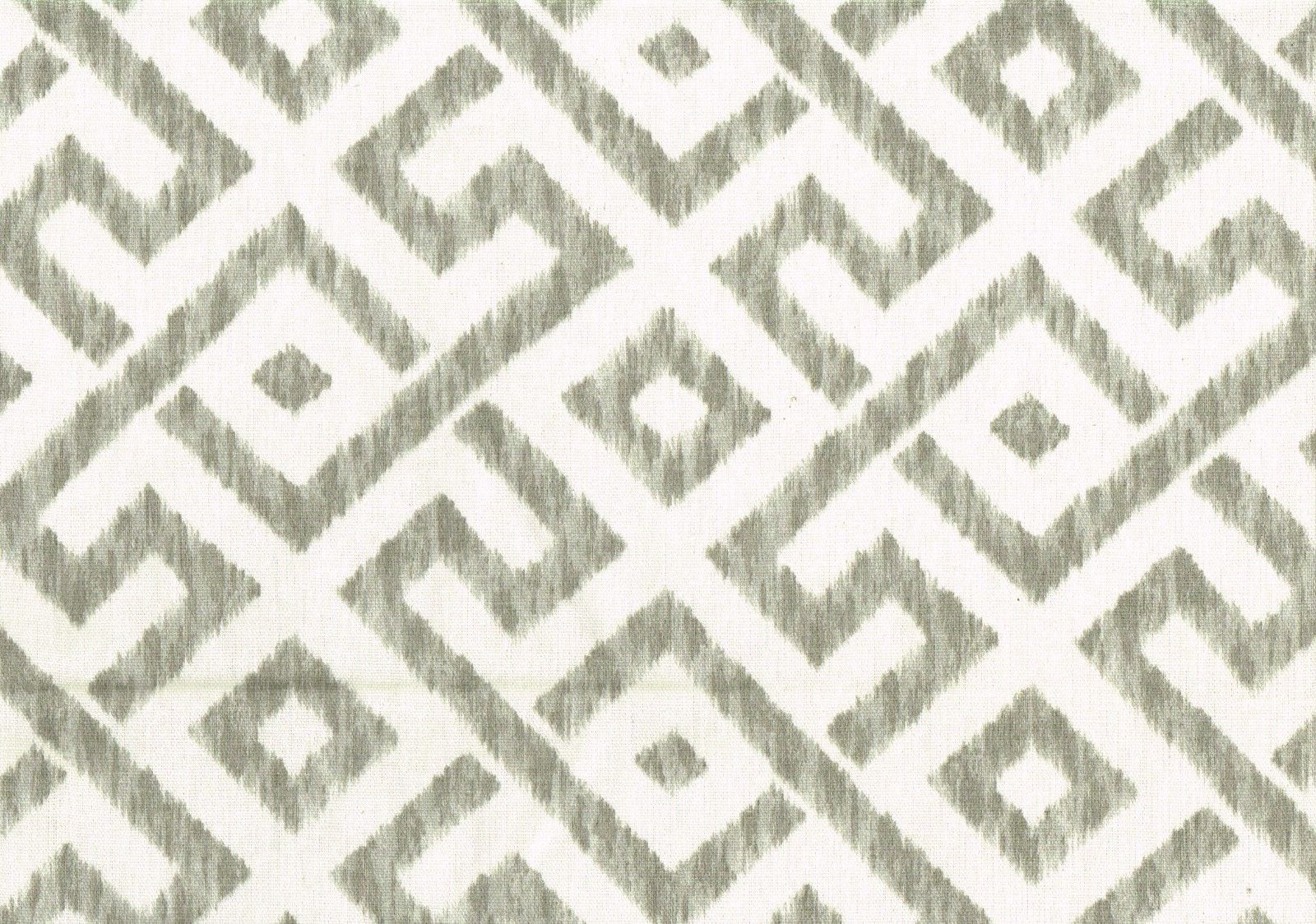 5 Yds Mill Creek Fabric Harkin Pearl Gray Print Cotton Drapery Upholstery