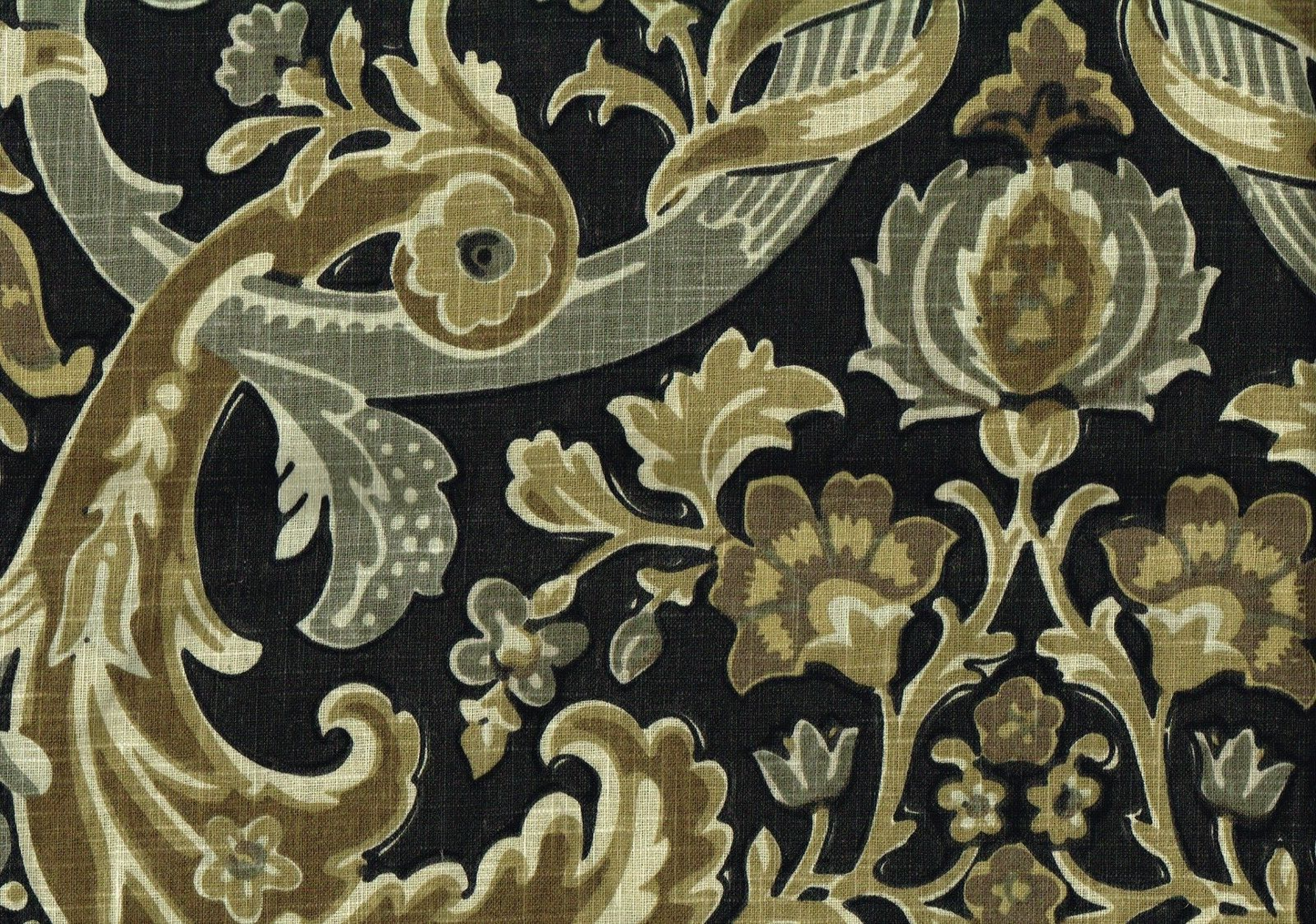 5 Yds Kravet Fabric Lutron Mahogany  Linen   Drapery Upholstery