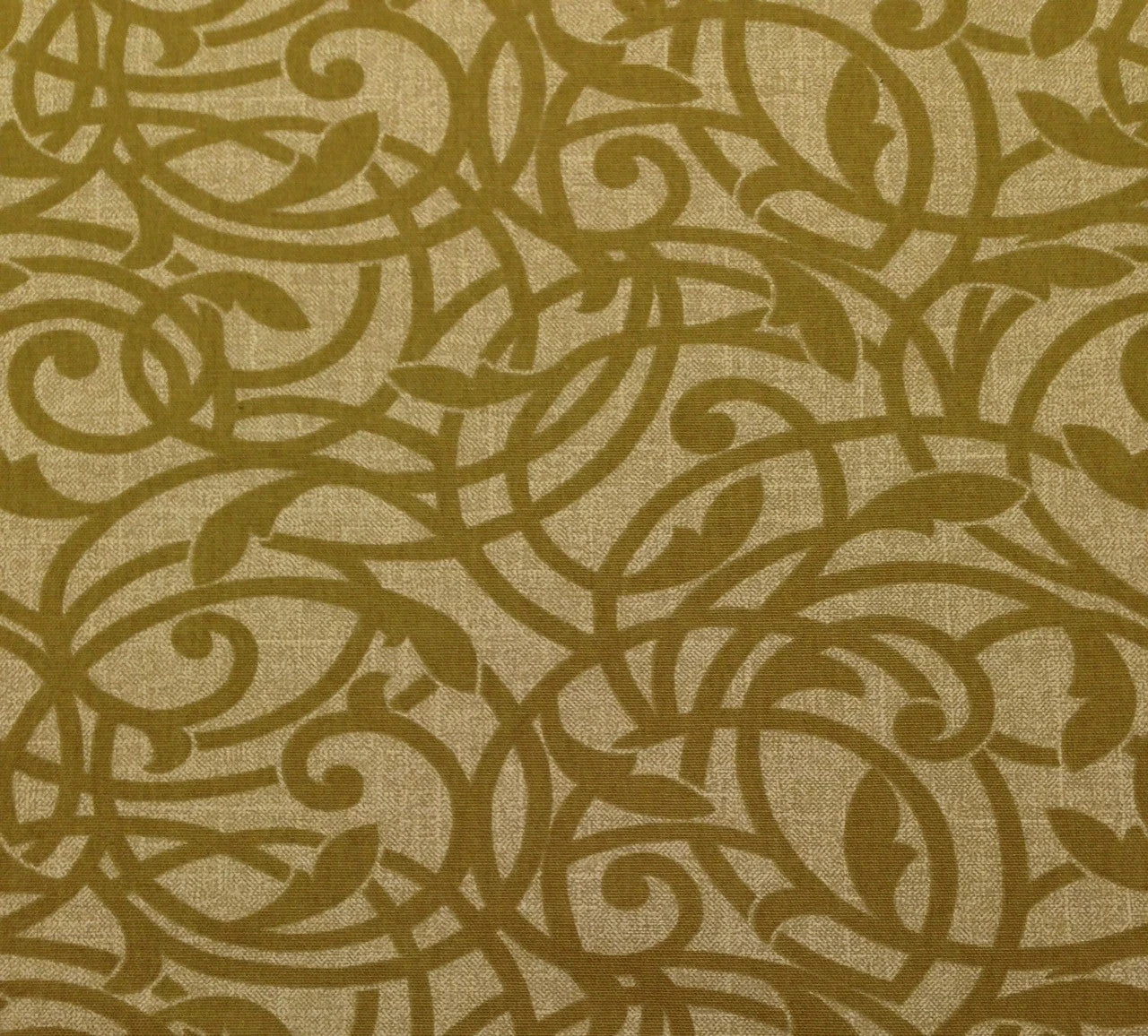 8 Yds Richloom Fabric  Olina Shades of Gold Cotton Drapery  Upholstery